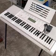 0517-248 CASIO LK-211電子ピアノ（スタンド付き）