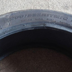 200/50R17 ブリジストン　バトラックスの画像