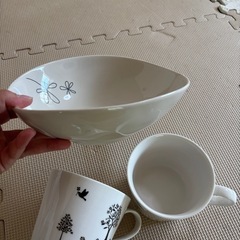 皿&カップ　3点セット【引っ越し・断捨離】の画像