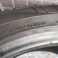 夏タイヤ4本 20インチ 275/40R 20の画像