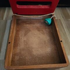 中古品 積木 入れ物の画像