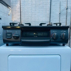 【武蔵小山店】リンナイ　Rinnai 2口ガスコンロ　グリル付き...