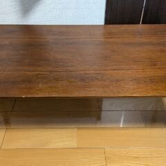 ローテーブル 折りたたみ 茶色