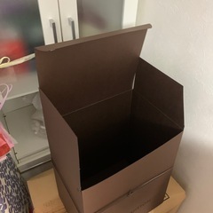 ルイヴィトンの紙バッグと鞄購入時の箱の画像
