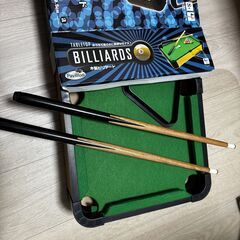 ミニービリヤードゲームの画像