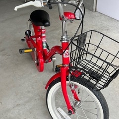値下げ　あさひサイクル　補助輪つきの画像