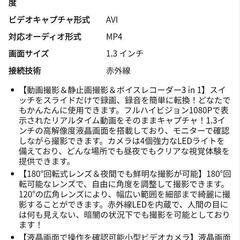 小型カメラの画像