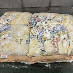 未使用 丸八 マルハチ 羽根 掛布団 寝具 ② 幅150cm×奥...