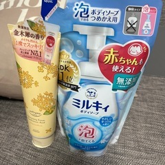 ボディーソープ詰め替え用とソフティモ