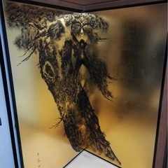 160万円以上 金箔屏風 +掛け軸セット　175×180 保管品