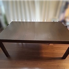 伸縮ダイニングテーブル　作業台