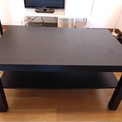 IKEA ローテーブル　ブラック