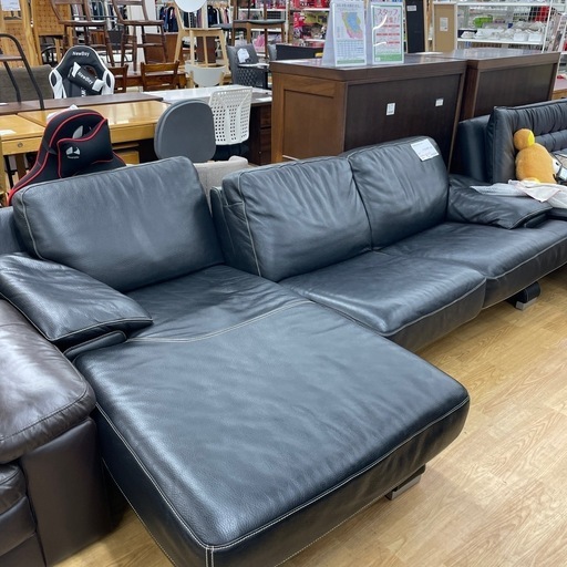 ★ジモティ割あり★   大塚家具　3人掛けソファー　クリーニング済み SJ9360