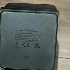 ANKER ワイヤレス充電スタンド ブラック Ａ２５２１の画像