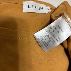お値下げ！LEPSIM　シフォンTシャツの画像