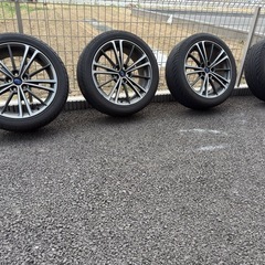 【美品】バリ溝 BRZ zc6 前期純正ホイール 215/45R...