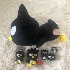 新品に近い　ばつ丸　ぬいぐるみ　クッション　8点セット　商品タグ付き　綺麗　抱きつきの画像