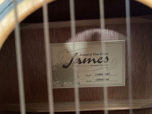 ギター美品 初心者セット チューナー・カポ・ケース・台付き J-300A