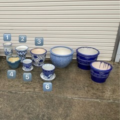 ③ 〜⑥商談中【陶器製】 植木鉢 １点¥500
