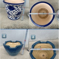 ③ 〜⑥商談中【陶器製】 植木鉢 １点¥500の画像