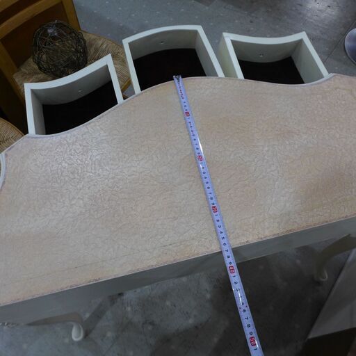 クロシオ COMO コモ コンソール ホワイト 白 ヨーロピアン風 猫脚 ネコ