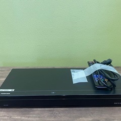 ※ TOSHIBA REGZAブルーレイディスクレコーダー DBR-W508  リモコンあり　2018年製　通電確認のみ