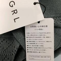 0517-155 GRL  グレイル　ニットワンピース　Sの画像