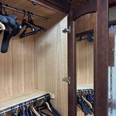 【あげます】大きめなクローゼット　洋服ダンスの画像