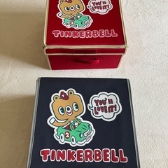 ティンカーベル　ノベルティ　収納ケース　2箱