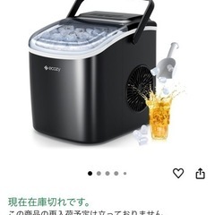 ecozy エコジー　高速製氷機　自動洗浄機能付き