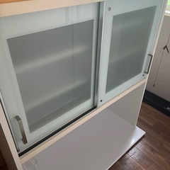 食器棚　キッチンボード幅100cm