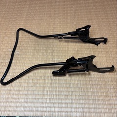 26インチ用自転車用両立スタンド　黒色の画像