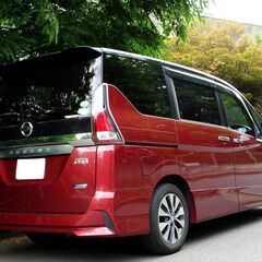車検満タン セレナハイブリッド ハイウェイスターG プロパイロット エマージェンシーブレーキ ナビ フルセグTV Bluetooth フリップダウンモニター バックモニター 両側パワスラ インテリキー LEDライト ETCの画像