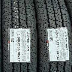 🌞145/80R12 LT⭐工賃込み！新品未使用！軽トラ、バン等に！YOKOHAMA製サマータイヤ入荷しました🌞の画像