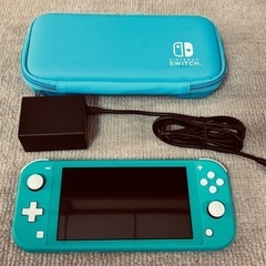 【美品】Nintendo Switch Lite ターコイズ 充...