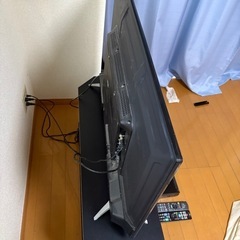 テレビ　テレビ台　Blu-rayの画像