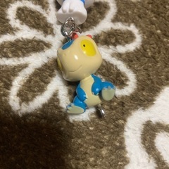 クレヨンしんちゃん　シロのストラップとチャームの画像