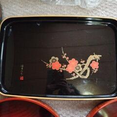 値下げしました！まとめ割！おぼん各種　丸型は２つです。バラ売りは別投稿参照してください。の画像