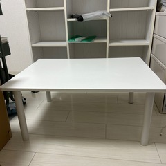 ニトリ　ローテーブル　ホワイト
