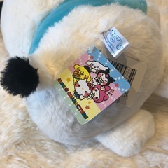 新品に近い　ポチャッコ　大きめ　商品タグつき　ぬいぐるみの画像