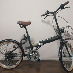 折りたたみ自転車 20インチ 6段変速