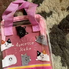 猫柄バック
