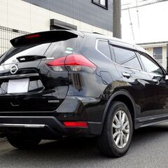 即乗りＯＫ 4WD エクストレイルハイブリッド 後期 プロパイロット エマージェンシーブレーキ ナビ フルセグTV Bluetooth アラウンドビューモニター パワーバックドア インテリキー 撥水シートLEDライト  ETCの画像
