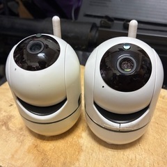中古ペット見守りカメラ2.4Ghz対応　2台