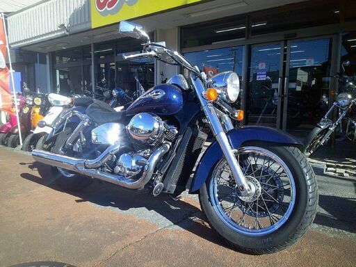 NO.5304　ホンダ　シャドウ４００　水冷４サイクルＶツインエンジン　ネイビー　☆彡