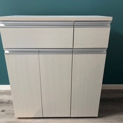 【美品】‎ゴミ箱、収納棚