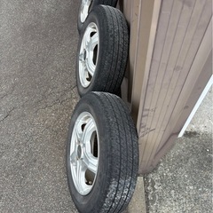 お話中⭐︎13インチ　アルミホイール4本セットの画像