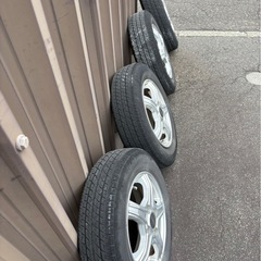 お話中⭐︎13インチ　アルミホイール4本セットの画像