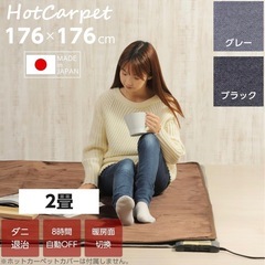 美品！！ホットカーペット2畳の画像