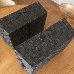 収納ケース　2個の画像